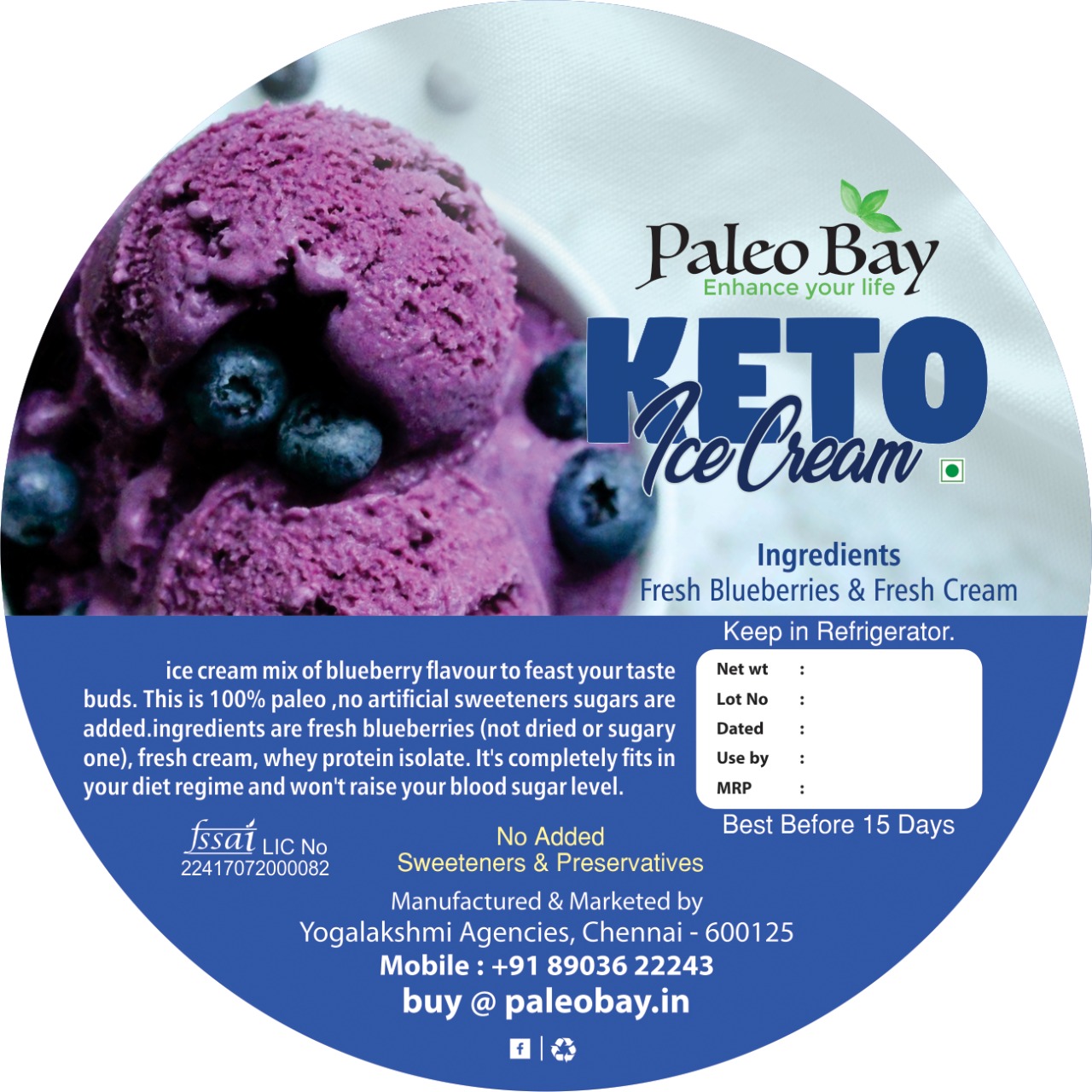 Keto icecream
